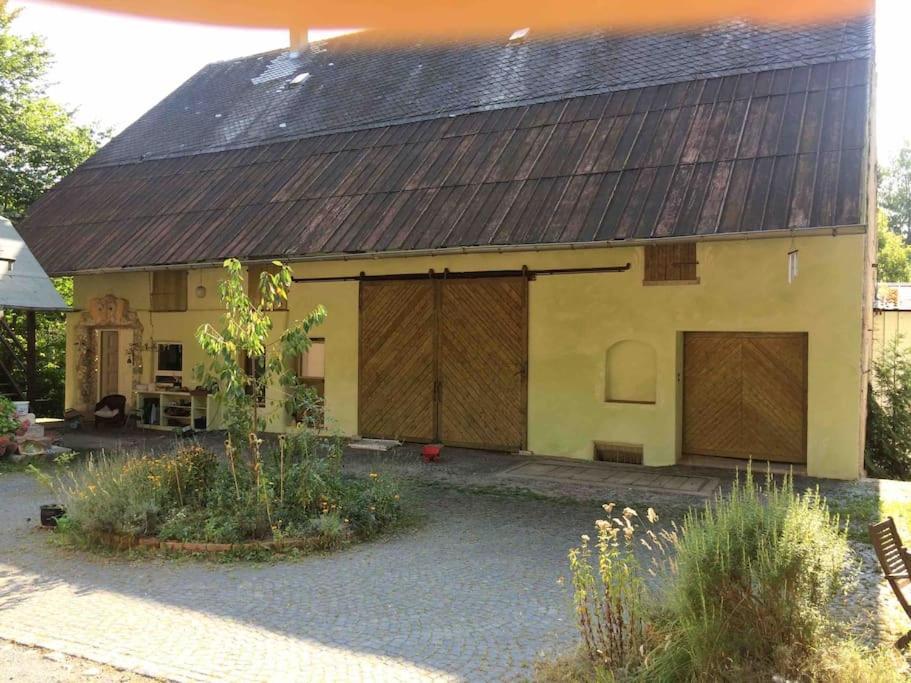 Appartement Kleine Kunstremise Mit Holzofen Burg Freienfels à Weinbach Extérieur photo