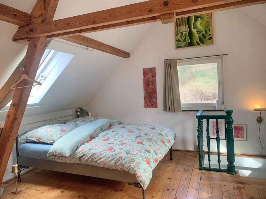 Appartement Kleine Kunstremise Mit Holzofen Burg Freienfels à Weinbach Extérieur photo