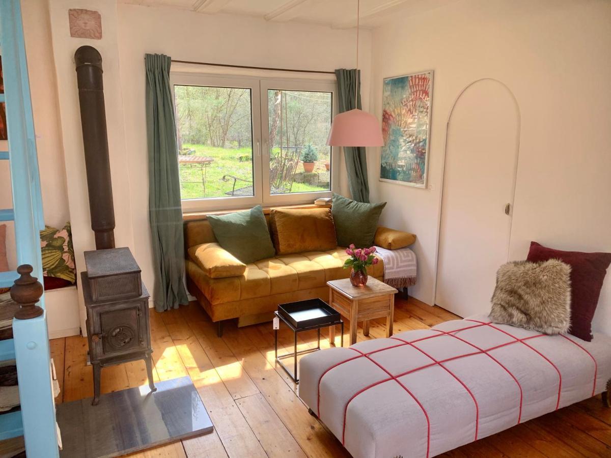 Appartement Kleine Kunstremise Mit Holzofen Burg Freienfels à Weinbach Extérieur photo