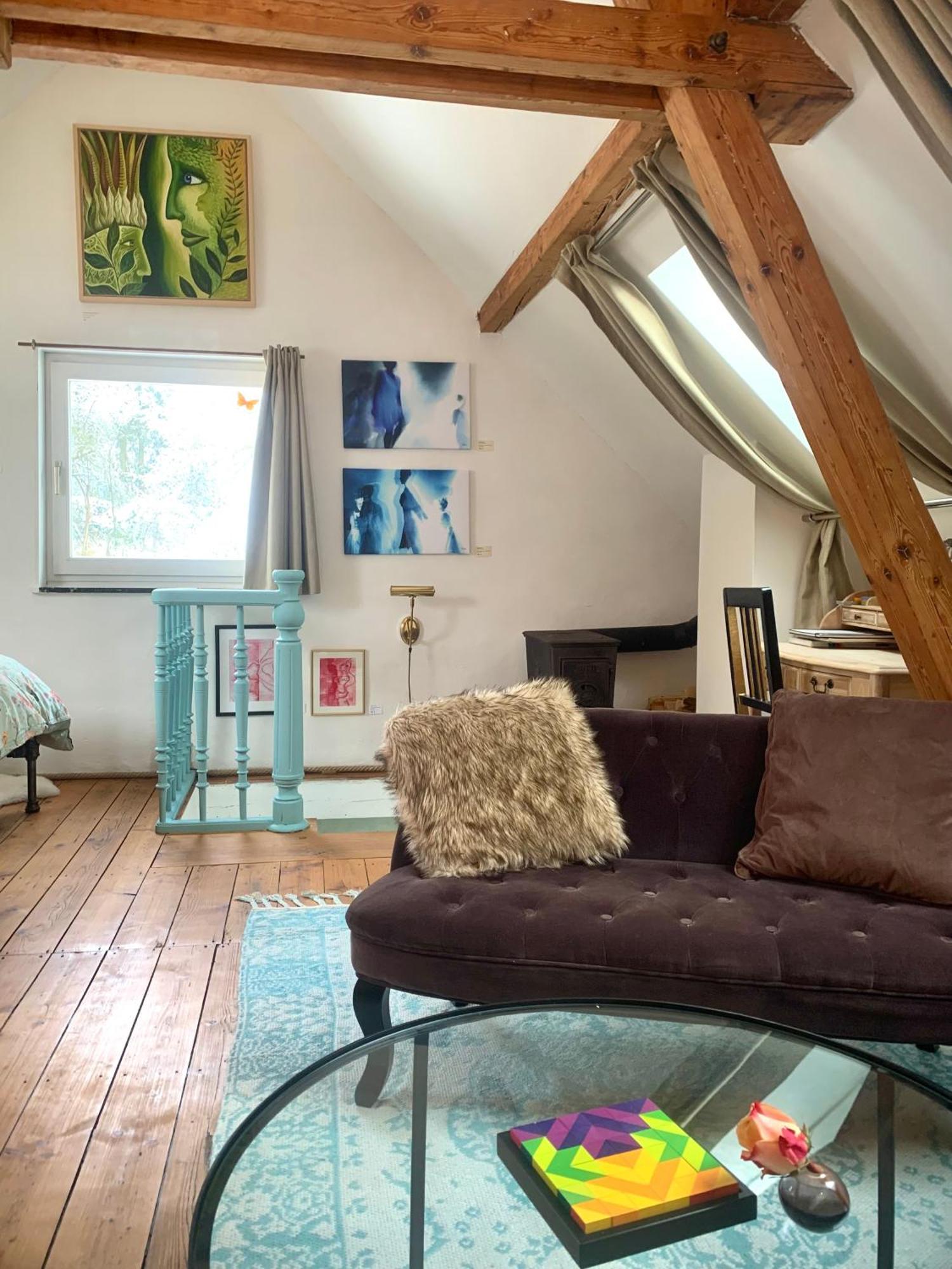 Appartement Kleine Kunstremise Mit Holzofen Burg Freienfels à Weinbach Extérieur photo
